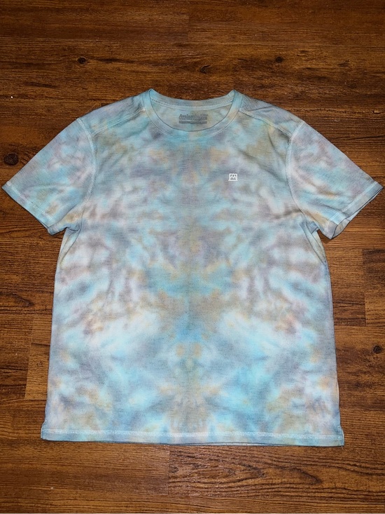 Avalanche Other - Avalanche Outdoor Tie-Dye Blue Casual Crewneck Short Sleeve Shirt Size L